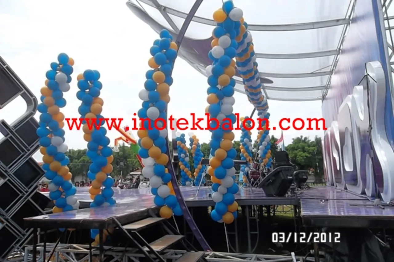 Ide Kreatif Serta Tips Hiasan Balon Di Panggung : Buat Hiasan Menarik Untuk Acara Anda
