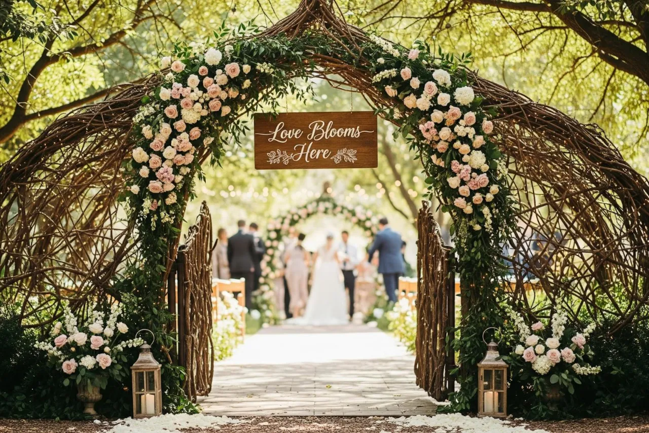 Desain Gate Event Unik untuk Wedding, Birthday & Corporate Gathering