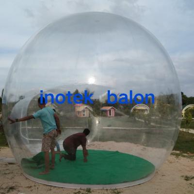 Balon Permainan Bulat Transparant