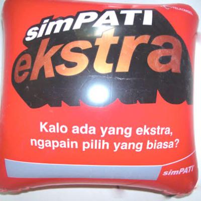 Balon Promosi Bantal Simpati Ekstra