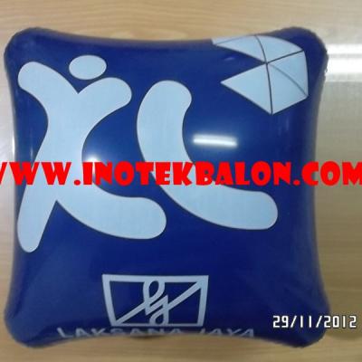Balon Promosi Kotak Bantal Logo Xl