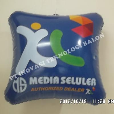 Balon Promosi Xl Bentuk Kotak Bantal