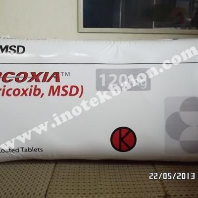 Balon Promosi Karakter Kemasan Obat Arcoxia