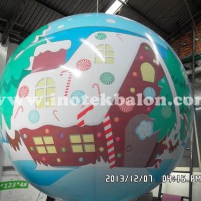 Balon Promosi Snow Globe