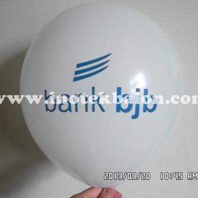 Balon Logo Bank BJB Bolak Balik