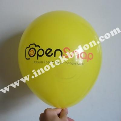 Balon Print 4 Warna 2 Sisi Open Shop
