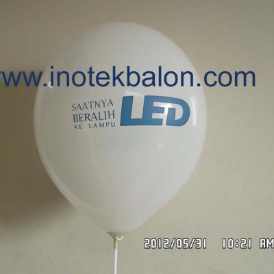 Balon Print Sanlon Saatnya LED
