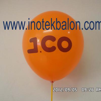 Balon Jco Sablon 1 warna 2 sisi