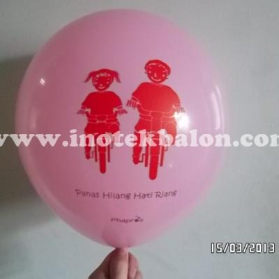 Balon Print Logo Betafort Dan Phehamol Kids