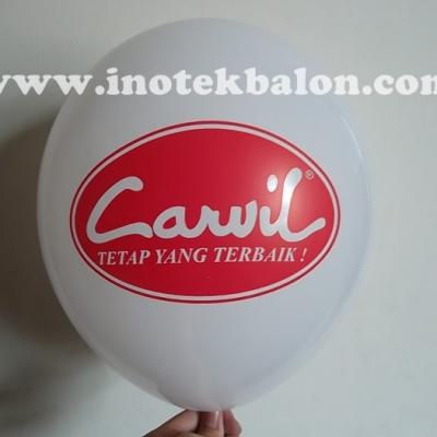 Balon Print Logo Carvil 