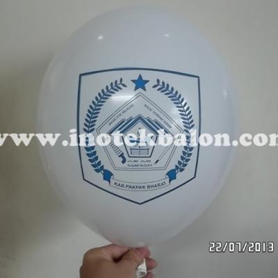 Balon Sablon Logo Kabupaten Phak Phak