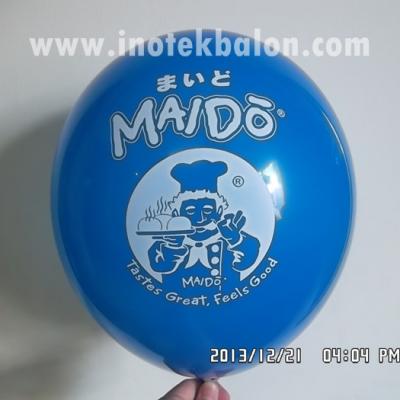 Balon Print Logo Maido