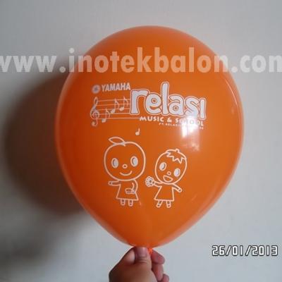 Balon Print Logo Relasi Musik