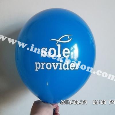 Balon Print Sablon Logo Sole Provider 