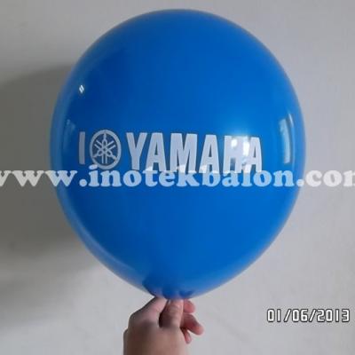 Balon Print Sablon Logo Yamaha