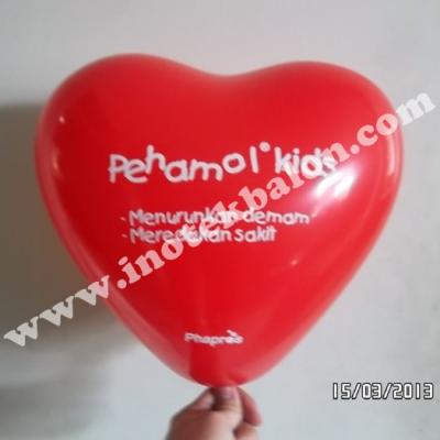 Balon Print Love