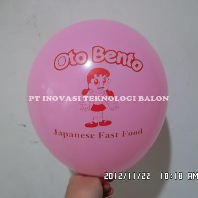 Balon Sablon Otto Bento