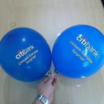 Citibank Balon Sablon 1 warna 